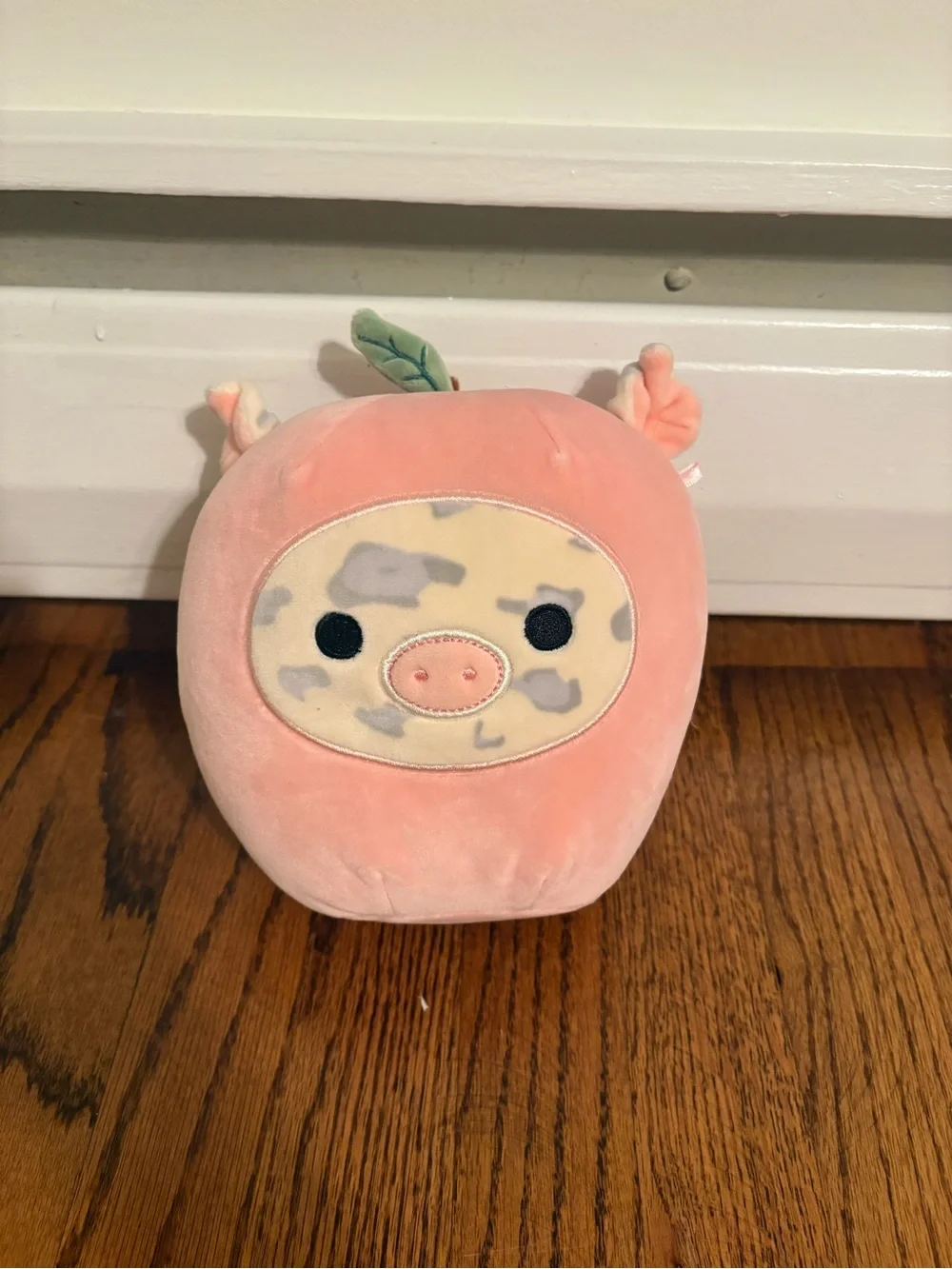 Lot of 2: Prince the Watermelon Pug + Rosie the Peach Pig Squishmallows